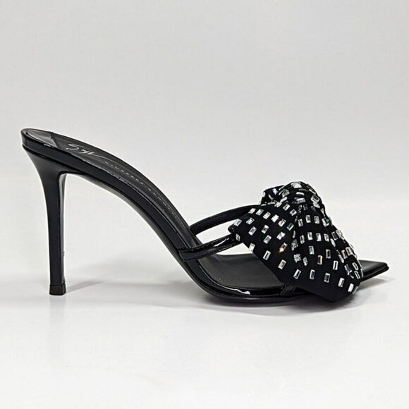 Giuseppe Zanotti Intriigo Alexandrine 90 Embellished Sandals Size 37 MSRP $1,195 - Picture 4 of 11